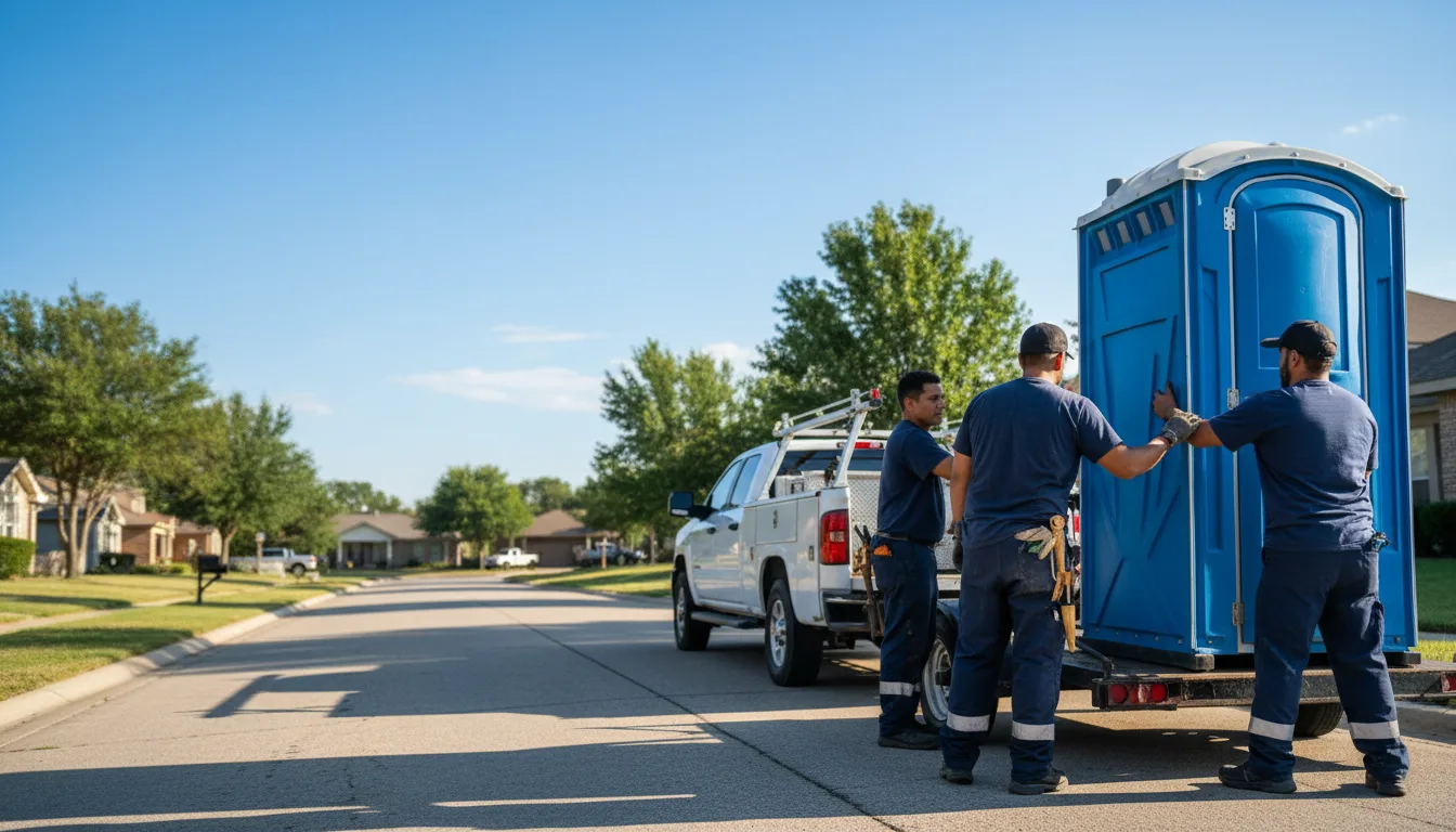 Portable Toilet Rental in Texarkana, AR near me